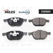 ������� ��������� FORD Focus II/III/Mazda 3 03-/Volvo S40 04- ���. SemiMetallic Miles E100001 E100001 ����