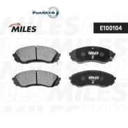 ������� ��������� Haval H9/Hyundai H-1 02-/KIA Carnival 06- ���. SemiMetallic Miles E100104 E100104 ����