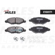 ������� ��������� Peugeot 206/206SW 01-(-ABS) ���. SemiMetallic Miles E100171 E100171 ����