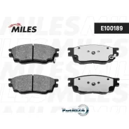 ������� ��������� Mazda 6 1.8 02- ���. SemiMetallic Miles E100189 E100189 ����