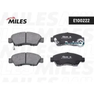 ������� ��������� Honda Civic 1.3-1.6 91-01/JAZZ 1.2/1.4 02- ���. SemiMetallic Miles E100222 E100222 ����