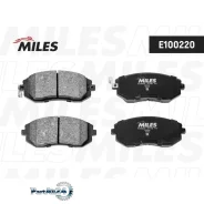 ������� ��������� Subaru Forester 01-/Impreza 01-/Legacy 98- ���. SemiMetallic Miles E100220 E100220 ����