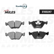 ������� ��������� BMW E46 99-05/E83 04- ���. SemiMetallic Miles E100247 E100247 ����
