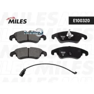������� ��������� AUDI A6/Allroad/S6/A7 (1LA/1LJ) 10- ���. SemiMetallic Miles E100320 E100320 ����