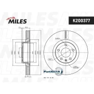 ���� ��������� AUDI A6/Allroad 2.7-3.2 01-/A8 2.8-6.0 03-10 ���. D 321��. Miles K000377 K000377 ����