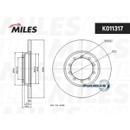 ���� ��������� FORD Transit 06- ���. Miles K011317 K011317 ����