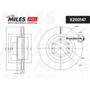 ���� ��������� Mitsubishi Pajero IV 07- ���. ����. D 332��. (� ���������) PRO Miles K200147 K200147 ����