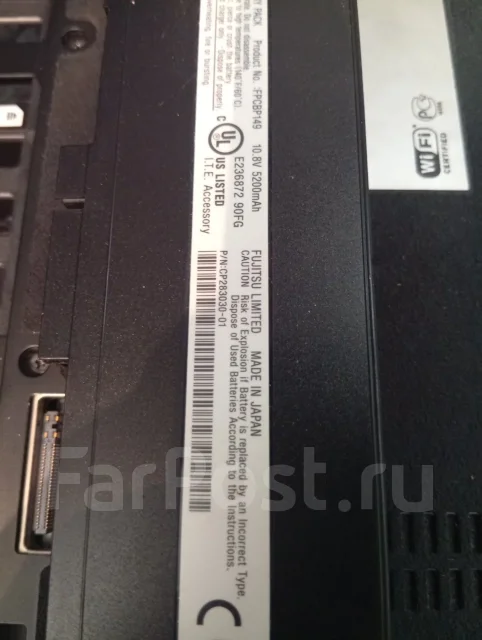 Fujitsu Siemens LifeBook. 13", ��� 1024 ��, WiFi: 1, Bluetooth: 1, ����������� �� 2��. ����