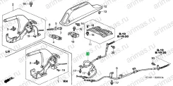 �������� ����������� �������, ������ 47510-S7A-G02 47510S7AG02 ����