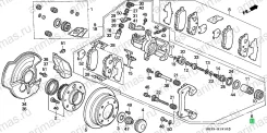 ������� � �����, ������ ����� 43019-SR3-000 43019SR3000 ����