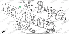 �������� �������, �������� 45022-S47-000 45022S47000 ����