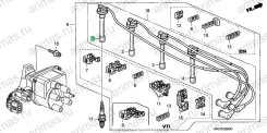 ���� � �����, ������������� (�1) 32701-P30-000 32701P30000 ����