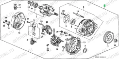 ��������� � ����� (CJP16) (Denso) [31100-PT3-A52] 31100PT3A52 ����
