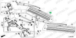 ����� ���������������� (������������ �������) (600MM) 76620-TL0-E01 76620TL0E01 ����