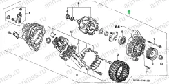 ��������� � ����� (AHGA25) (Mitsubishi) 31100-P2J-004 31100P2J004 ����