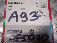 ������� ��������� Mazda Familia, �������� GDB252 ����