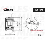 ����� ���������� ���� Nissan Teana(J31/32) 2.0-2.5 03/X-Trail(T30/31) 2.0-2.5 01 /Primera(P12) 2.0 02 AG04046 Miles AG04046 AG04046 ����