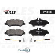 ������� ��������� MB Sprinter 209-524 06-/VW Crafter 06- ���. SemiMetallic Miles E110306 E110306 ����