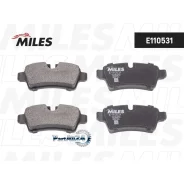 ������� ��������� MINI Cooper 06-/ONE/Clubman 07- ���. SemiMetallic Miles E110531 E110531 ����