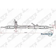 ����� ������� Hyundai Santa Fe 05-12 (����� ����) SAT ST-57700-2B000 ST577002B000 ����