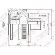 ���� (�������/ �����) Audi A4 00-09 / A6 97-05 SAT AD-205, �������� AD205 ����