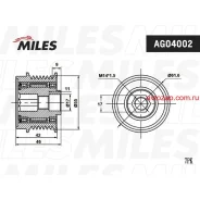 ����� ���������� ���� ���������� Toyota Camry 2.4 01-/RAV 4 2.0 06- AG04002 Miles AG04002 AG04002 ����
