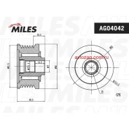 ����� ���������� ���� OPEL Astra H (04-) 1.9d AG04042 AG04042 ����
