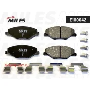 ������� ��������� �������� (��� �������) (����� Semi-Metallic) (VW POLO (RUS) 11-/Skoda Fabia 11-) (TRW GDB2027) E100042 Miles E100042 E100042 ����