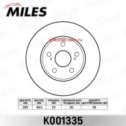 ���� ��������� �������� D255��. ������������� Toyota Prius 1.5 03- (TRW DF4906) K001335 Miles K001335 K001335 ����