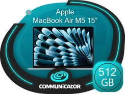 Apple MacBook Air 15 2026. 15", 4,6����, ��� 16 ��, ���� 512���, WiFi: 1, Bluetooth: 1, ����������� �� 16��. ����