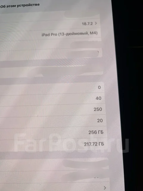 Apple iPad Pro 13 2024. 13 ������, ������ 256 �� ����
