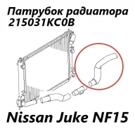 �������� ��������� Nissan Juke 2012 215031KC0B NF15 MR16DDT 215031KC0B ����