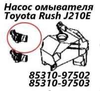 ����� ��������� Toyota Rush 2006 8531097502 J210E 3SZ-VE 8531097502 ����