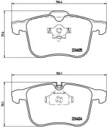��������� ������� OPEL: Vectra, Signum; SAAB: 9-3 Brembo P59046 P59046 ����