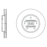 ���� ��������� �������� (275,9x26) 5 ��� (TS) Sangsin Brake SD4308 SD4308 ����