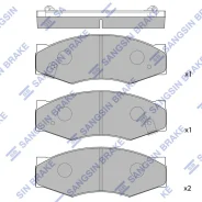 ������� ��������� ��������, �������� (TS) Sangsin Brake SP1095 SP1095 ����