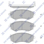 ������� ��������� ��������, �������� (TS) Sangsin Brake SP2034 SP2034 ����