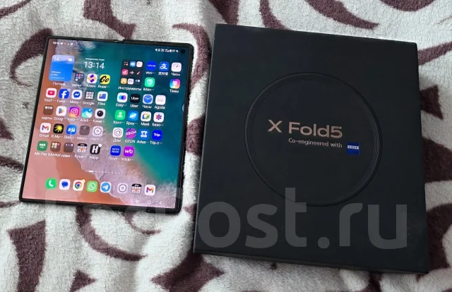 Vivo X Fold5. �/�, 512 ��, �������, 3G, 4G LTE, 5G, Dual-SIM, ����������, ���������, NFC, eSIM, ������� �������, ������������ ������� ����
