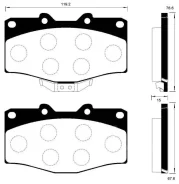 ������� 04465-35060 /PF-1351/AF-2117, A-406WK, VP-351, GP-02215, PN-1830, GDB3428, P83069/ AN-406WK/SN287P/ 04465-35061 / 04465-35140 / 04465-YZZ09...