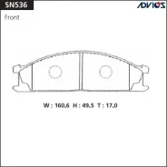 ������� 41060-23C93, PF-2137, �GP-01063, �AF-1122, �AF-1063, �AN-212WK, PN-2344, PF-2343, 41060-V7093, 41060-09G90, 41060-2G93, 41060-98P91 SN536 ����