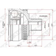 ���� (�������/ �����) Audi A4 00-09 / A6 97-05 SAT AD205, �������� AD205 ����
