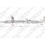 ����� ������� Hyundai Santa Fe 05-12 (����� ����) SAT ST577002B000 ST577002B000 ����