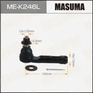 ���������� ������� ���� Masuma Hyundai i30 N 18- RH ME-K246R, ������ MEK246R ����