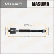 ������� ���� Masuma Hyundai Sonata VII 14-17 MR-K428 MRK428 ����