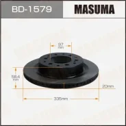 ���� ��������� Masuma, rear Toyota LAND Cruiser / VJA300L BD-1579, ������ BD1579 ����