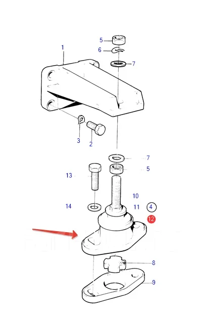 ������� ��������� �� ������ SX Volvo Penta 843323 AD31 AD41 KAD ������ ����