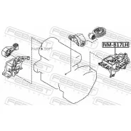 ����� ��������� Nissan JUKE UK MAKE F15E 10- ���. Febest NMB17LH NMB17LH ����