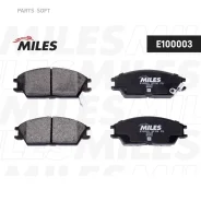 ������� ��������� �������� (��� �������) (����� Semi-Metallic) (Hyundai Accent II, GETZ) (TRW GDB3331) E100003 Miles E100003 E100003 ����