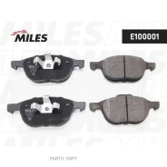 ������� ��������� �������� (��� �������) (����� Semi-Metallic) FORD Focus II 04-/III 10-/Mazda 3 03-/ Volvo S40 04- (TRW GDB1583) E100001 Miles E10000...
