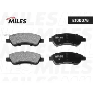 ������� ��������� �������� (��� ������� + �����) (����� Semi-Metallic) Citroen C4 03-/Peugeot 307/Partner 1.4/1.6 -ESP (TRW GDB1677) E100076 Miles E10...